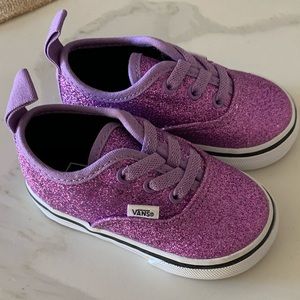 *NEW* Glitter Toddler Vans - Size 4